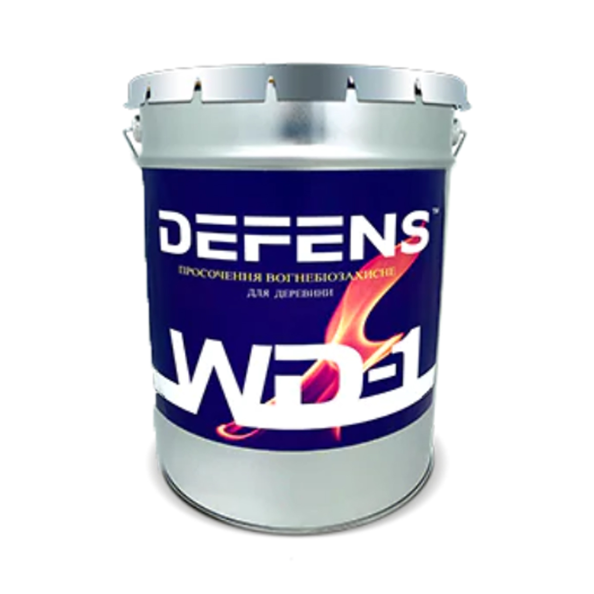 Просочення вогнебіозахисне для деревини DEFENS WD-1 на основі розчину активних неорганічних компонентів у воді